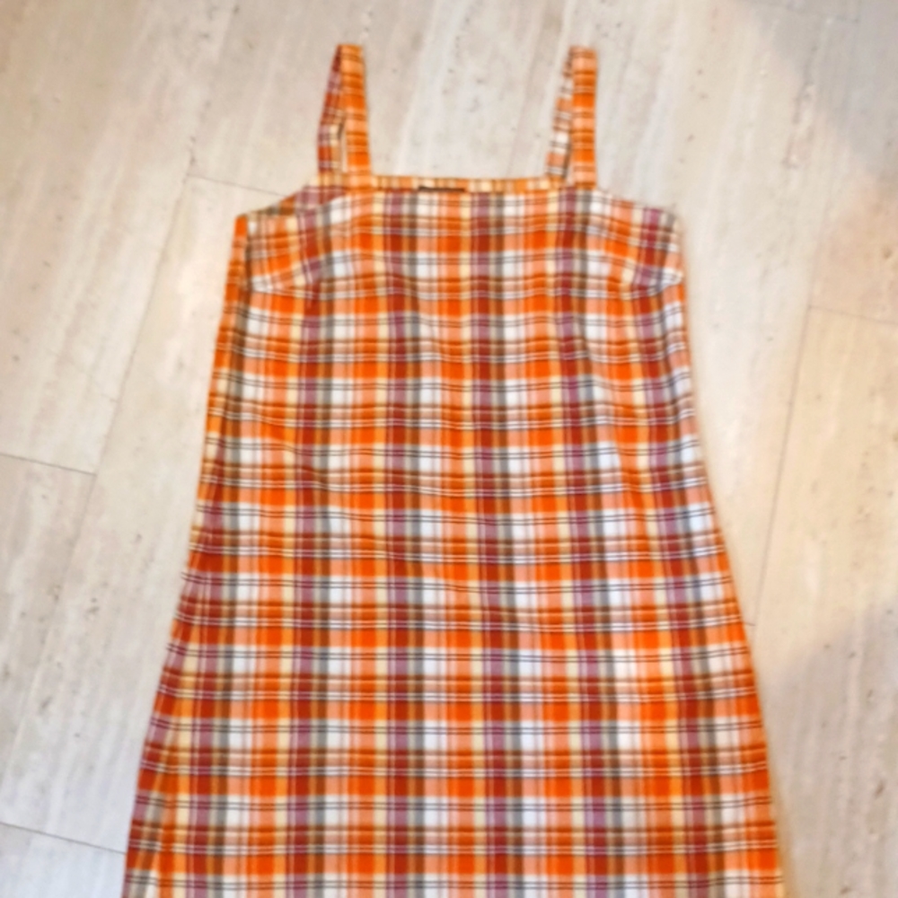 Abercrombie & Fitch Tartan Plaid Sundress